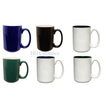EL Grande Mug --Two Tone Ceramic Mug, Coffee Mug